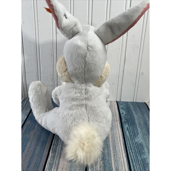 STEIFF BRAND DISNEY THUMPER BUNNY RABBIT FROM BAMBI CLASSIC FILM PLUSH TOY 11" - Picture 5 of 6